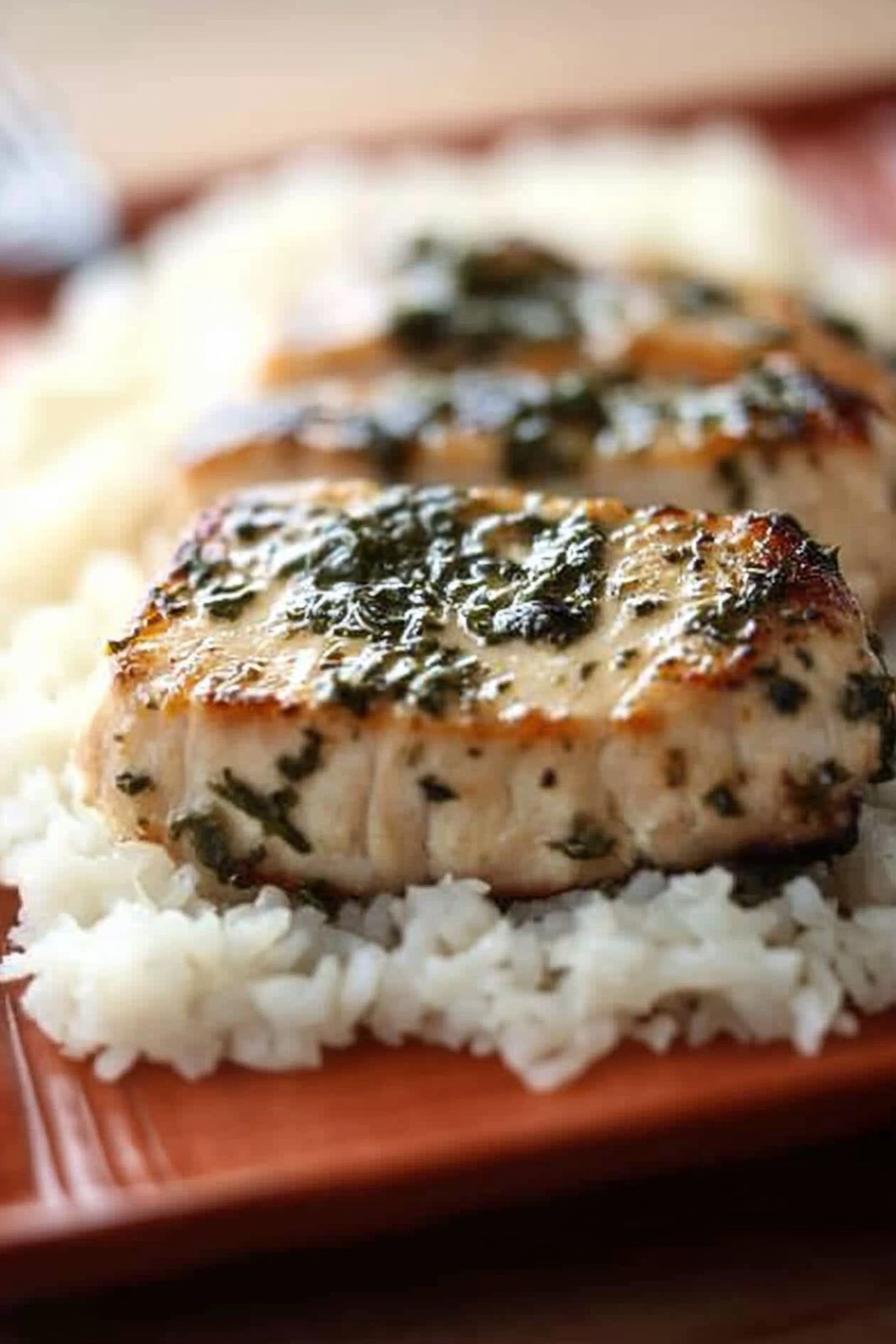 Garlic Herb Marinade Final Dish Presentation
