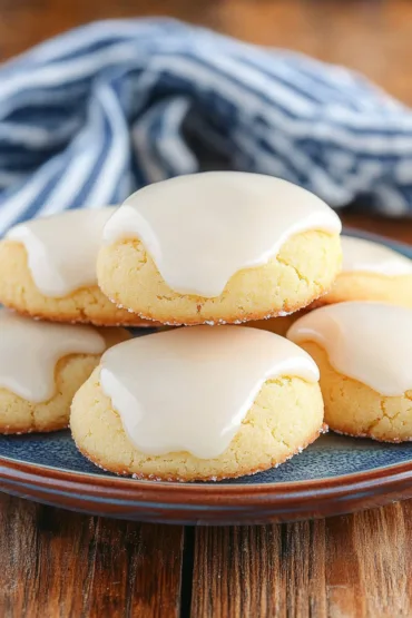 Glazed Lemon Cookies