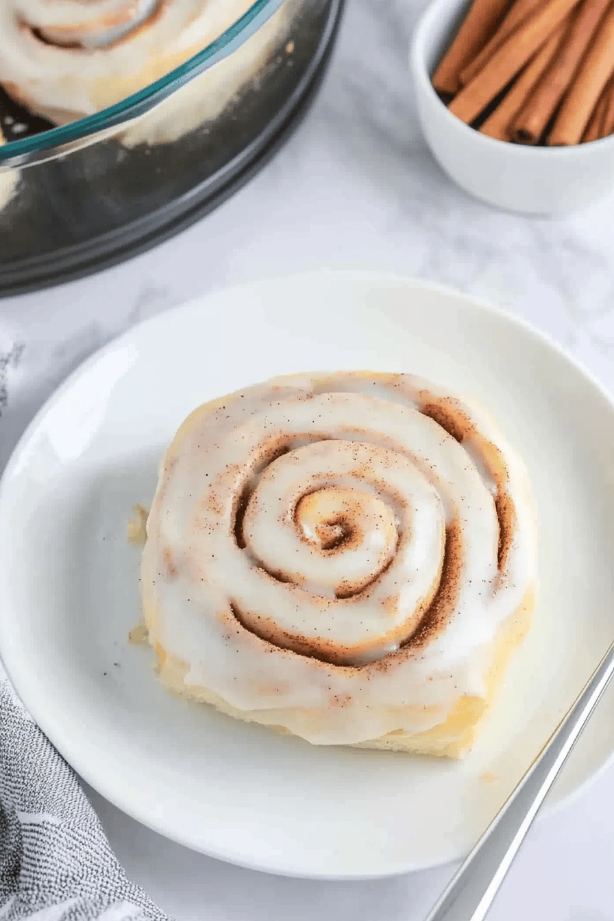 Homemade Cinnamon Rolls ingredients