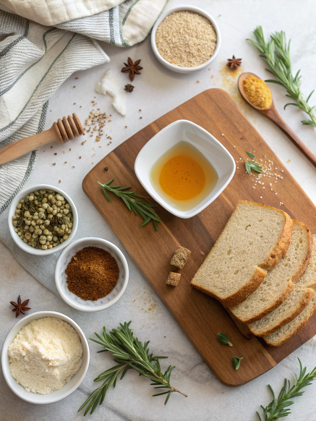 Honey Whole Wheat Bread Recipe ingredients