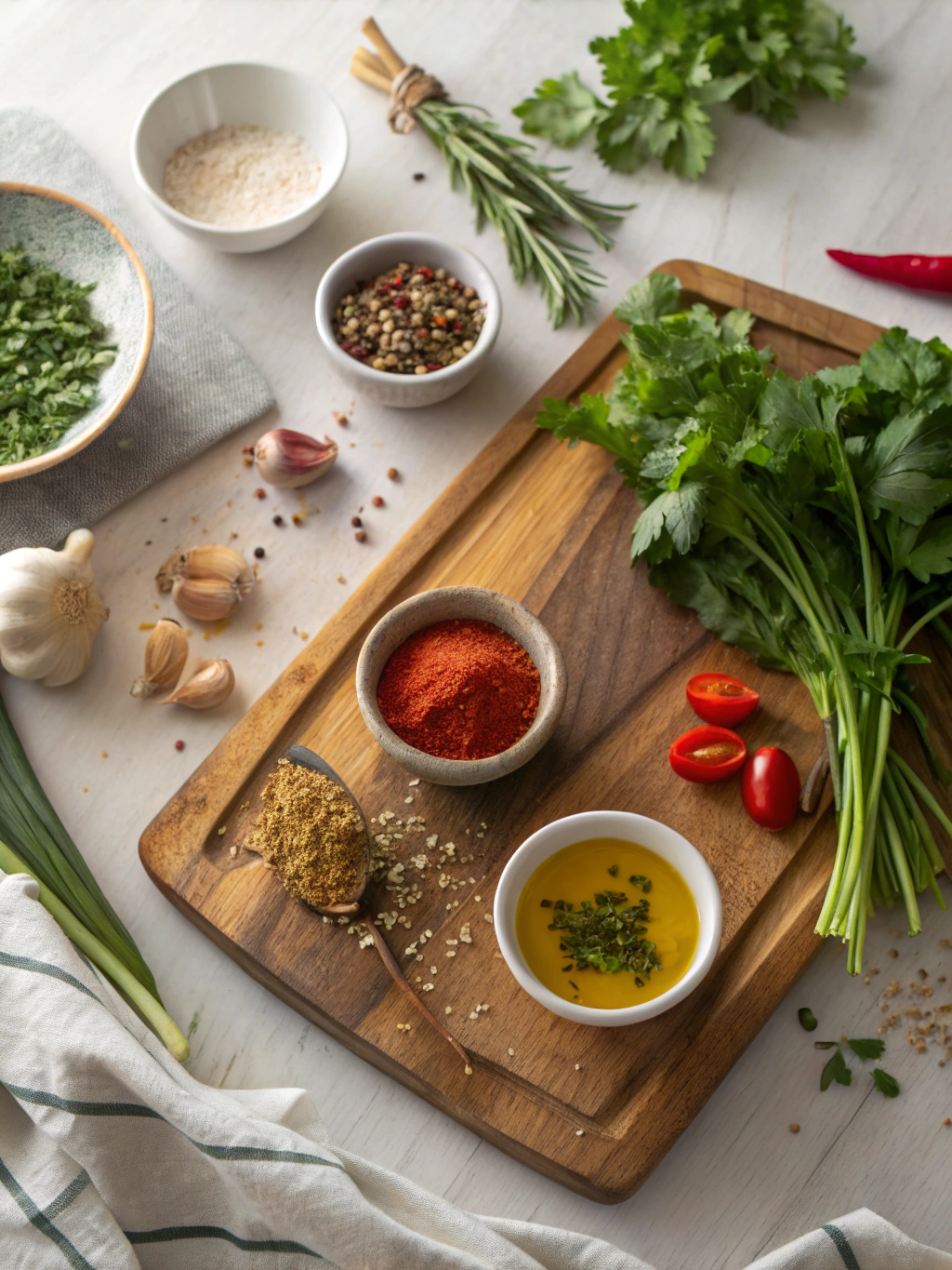 Hunger and Cooking ingredients