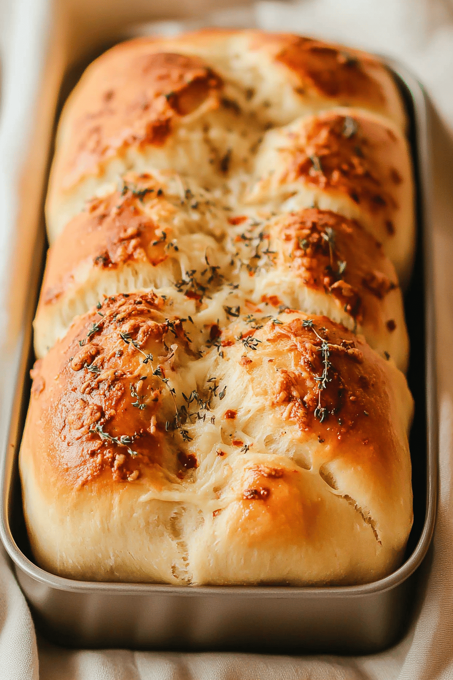 Italian Herb and Cheese Bread Recipe ingredients