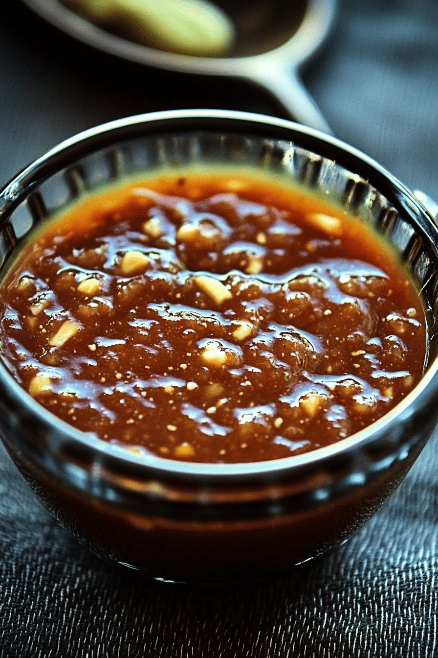 Japanese Hibachi Brown Sauce Recipe ingredients