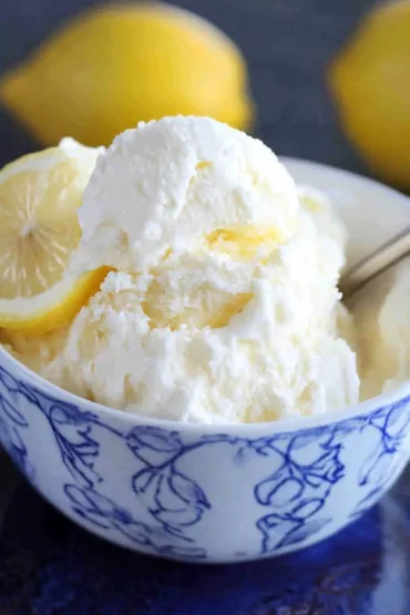 Lemon Ice Cream Recipe