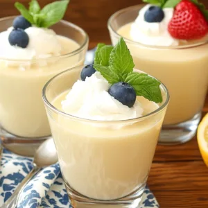 How to Make a Lemon Posset: 3 Easy Steps for a Zesty Dessert! 4 Lemon Posset Recipe