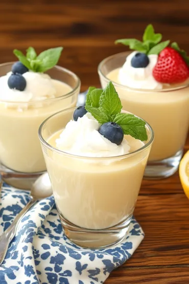 Lemon Posset Recipe