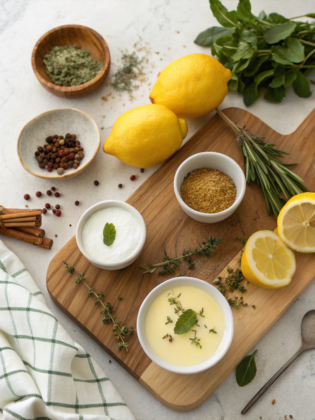 Lemon Posset Recipe ingredients