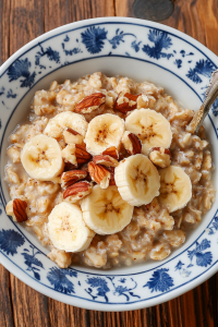 Maple Banana Nut Oatmeal