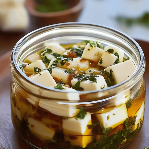 Marinated Cheese Appetizer Recipe
