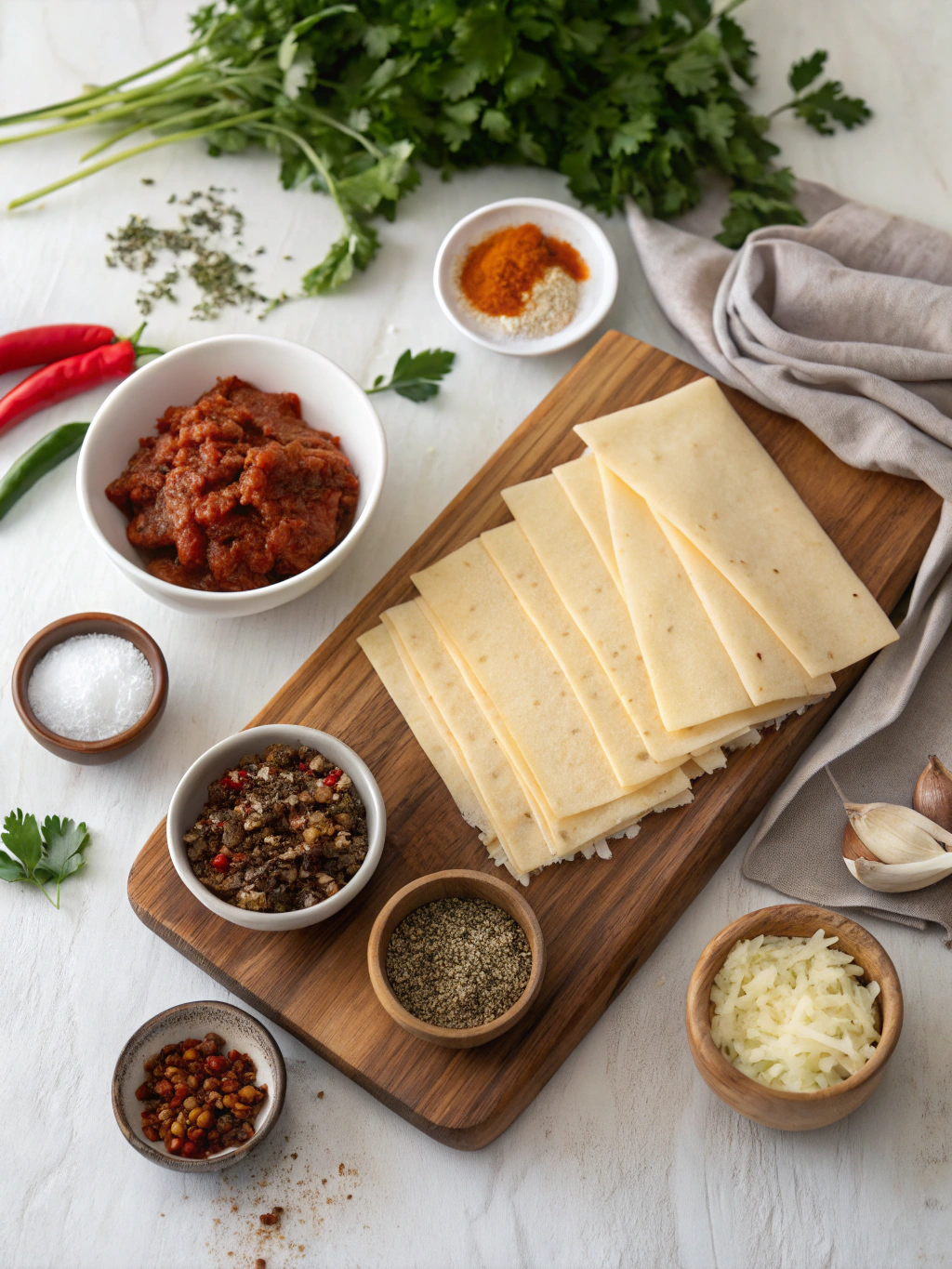 Mexican Lasagna Recipe ingredients