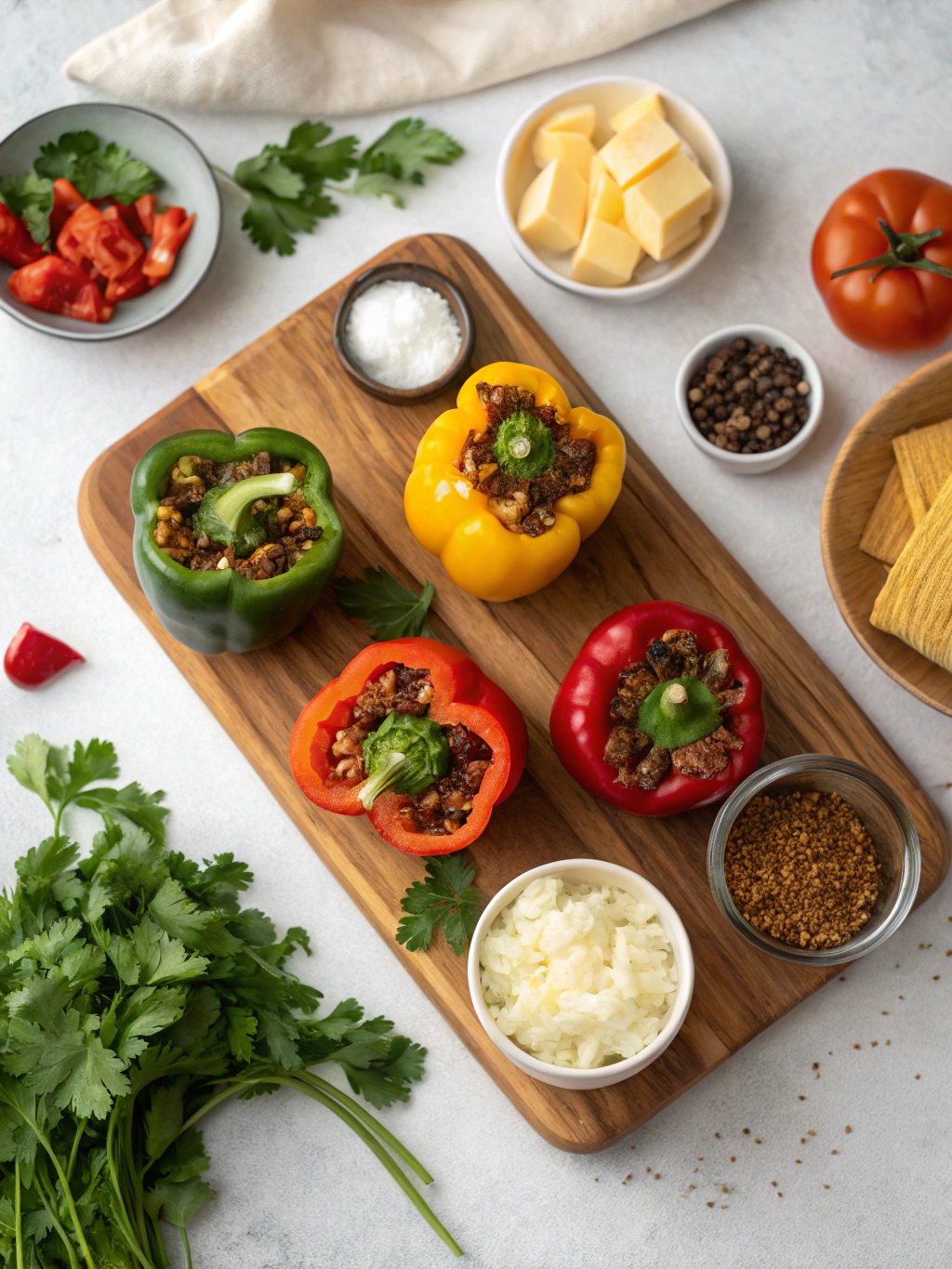 Mexican Stuffed Bell Peppers ingredients