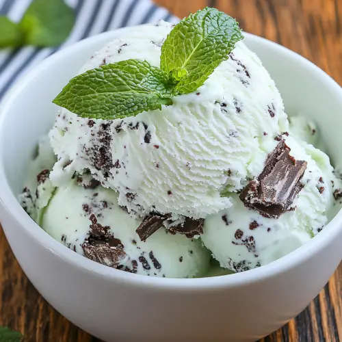 Mint Ice Cream Delight