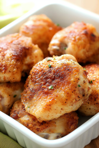 Oven-Baked Crispy Chicken