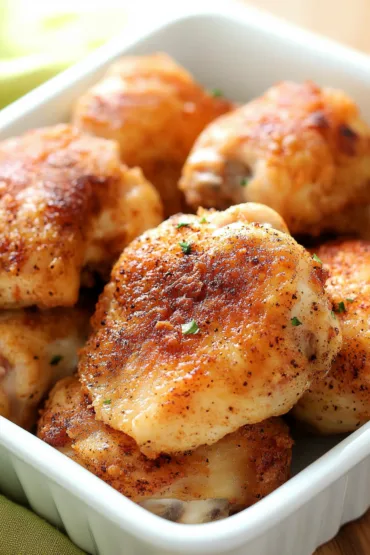 Oven-Baked Crispy Chicken