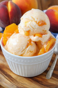 Peach Ice Cream Recipe