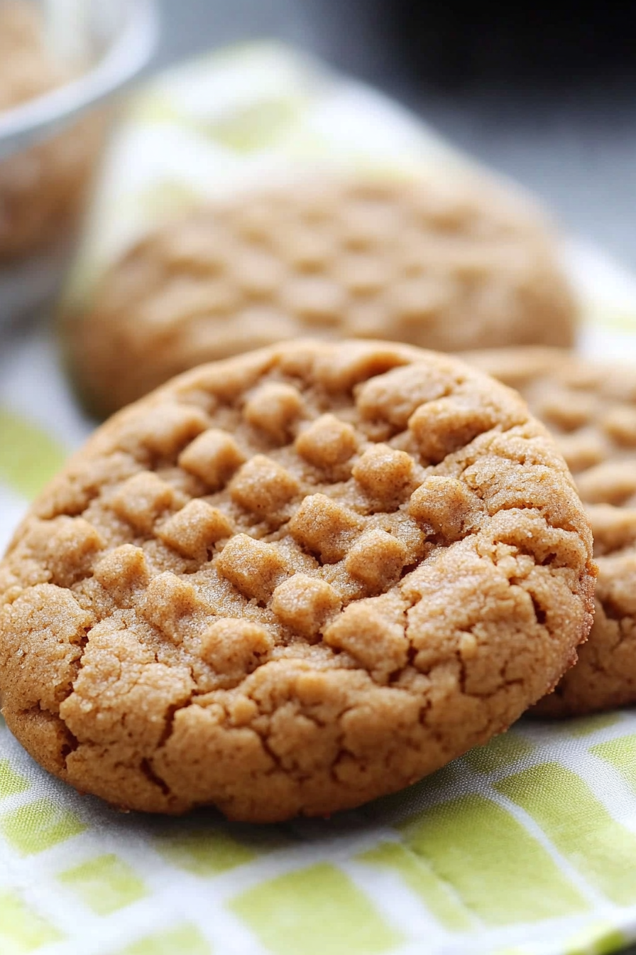 Peanut Butter Cookies Final Dish Presentation