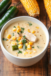 Poblano Corn Chowder