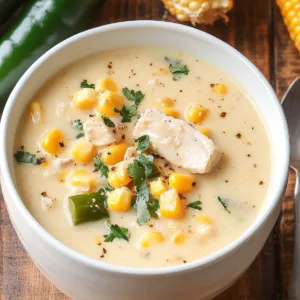 How to Make Poblano Corn Chowder in Just 8 Steps! 4 Poblano Corn Chowder