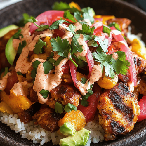 Pollo con Tajadas