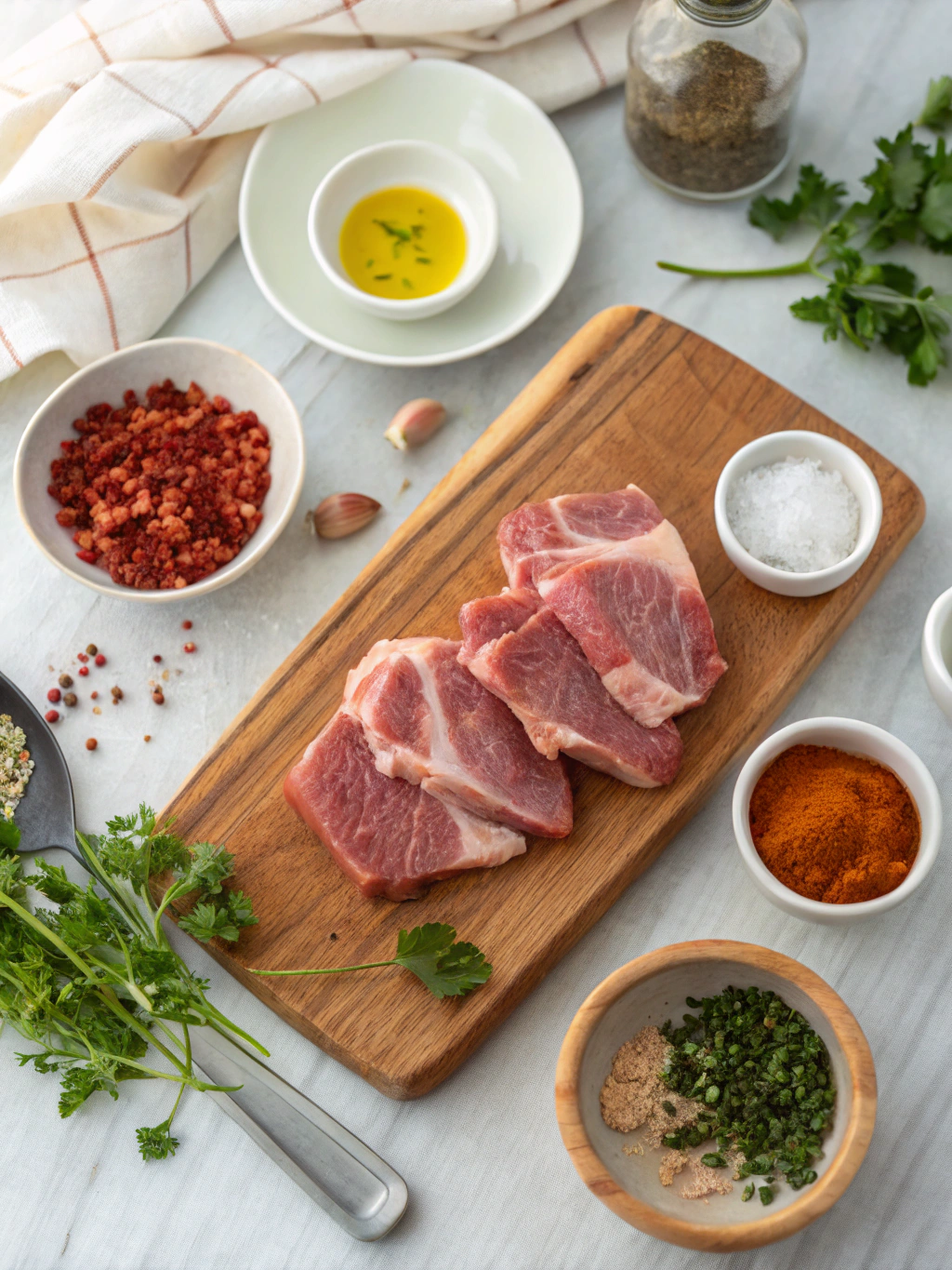 Pork Cooking Temp ingredients