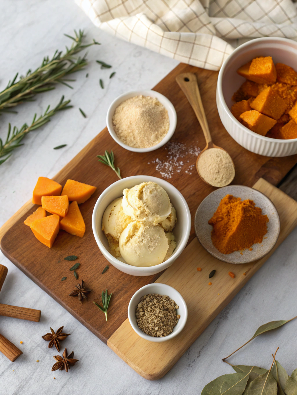 Pumpkin Ice Cream ingredients