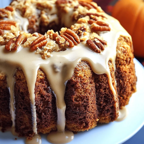Pumpkin Spice Coffee Cake