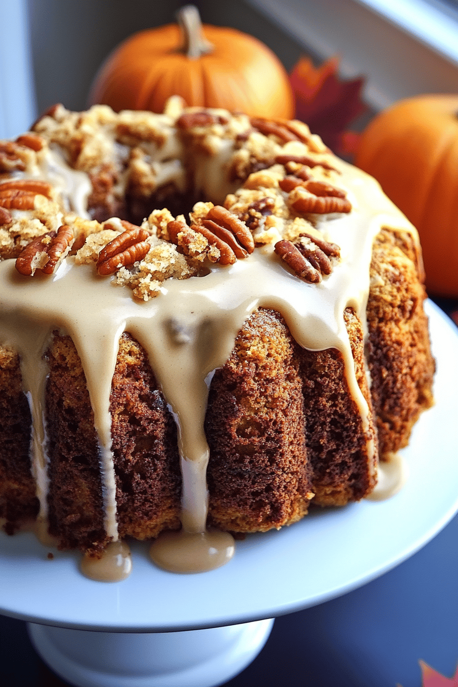 Pumpkin Spice Coffee Cake ingredients