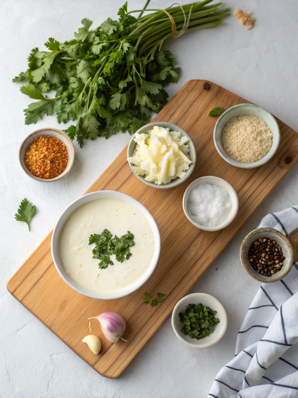 Queso Blanco Dip Recipe ingredients