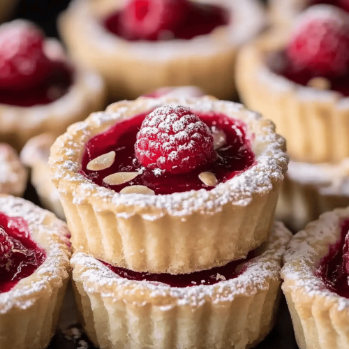 Raspberry Almond Tarts
