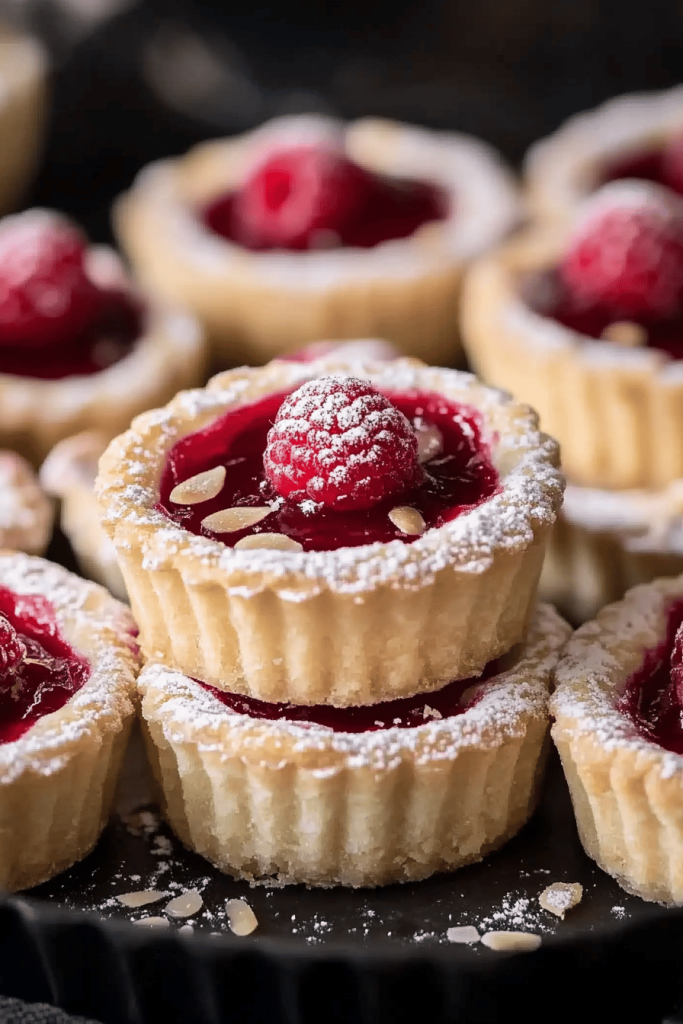 Raspberry Almond Tarts