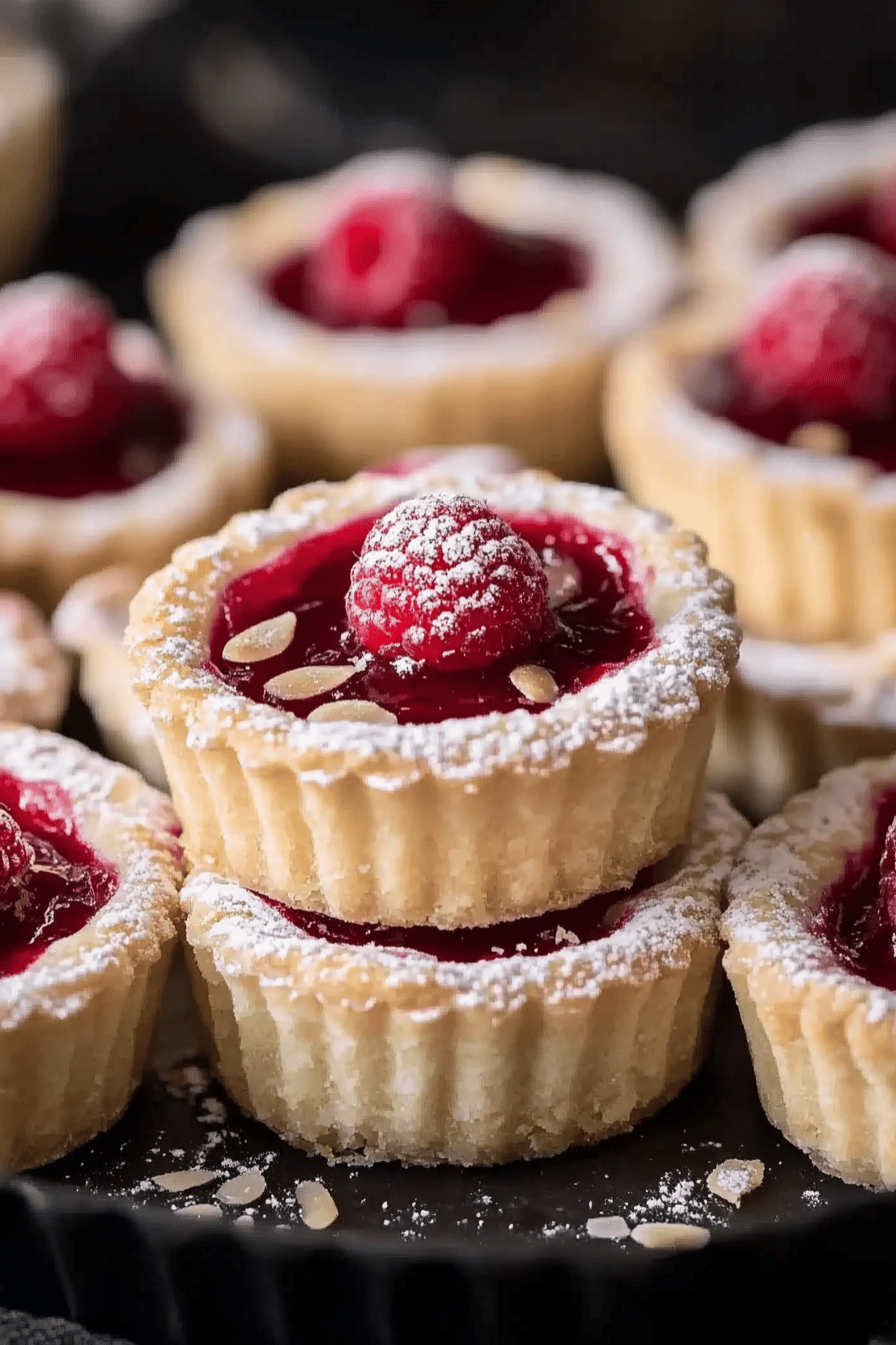 Raspberry Almond Tarts ingredients