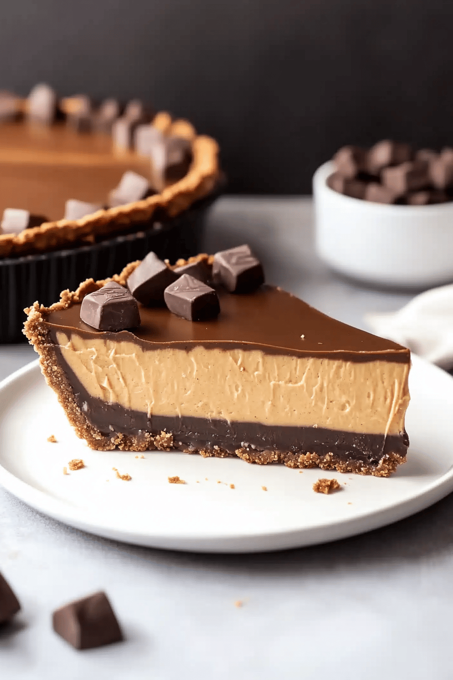 Reese's Peanut Butter Cup Pie ingredients