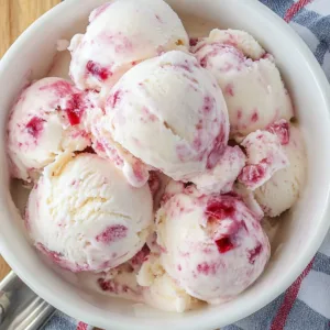 "How to Make Rhubarb Swirl Ice Cream: 5 Simple Steps" 2 Rhubarb Swirl Ice Cream