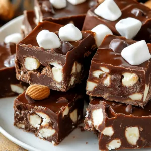 Rocky Road Fudge Recipe: 5 Tips for Perfect Chocolate Marshmallow Bliss! 2 Rocky Road Fudge Recipe