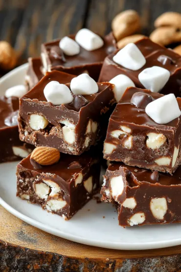 Rocky Road Fudge Recipe