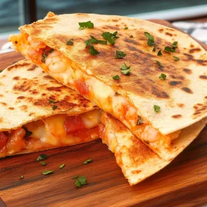 Shrimp Quesadillas: 7 Easy Steps for a Cheesy Delight! 4 Shrimp Quesadillas