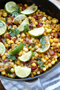 Skillet Mexican Street Corn