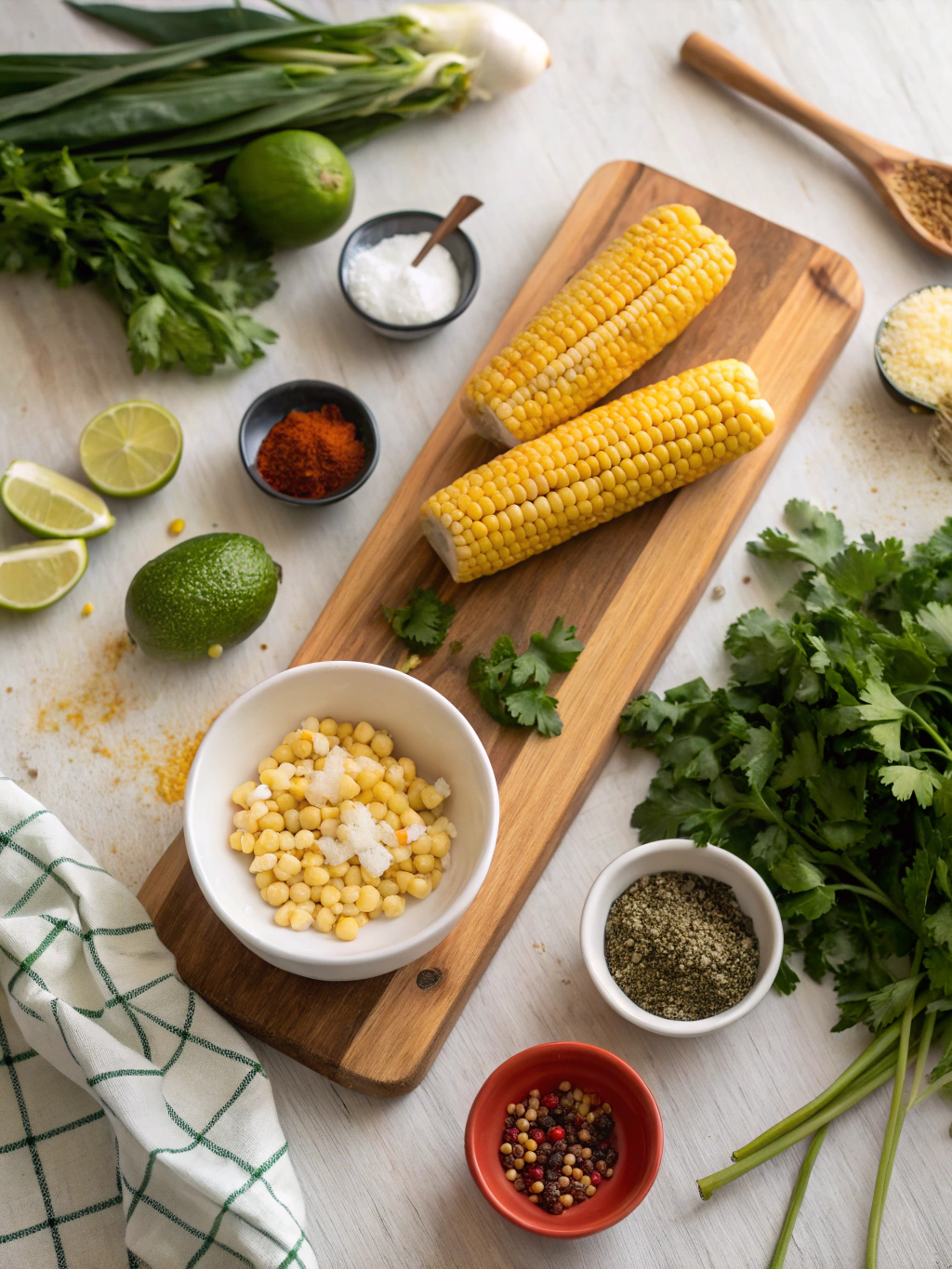 Skillet Mexican Street Corn ingredients