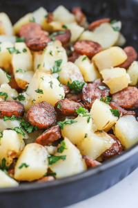 Southern Fried Potatoes and Sausage