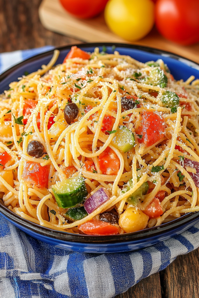Spaghetti Salad Recipe