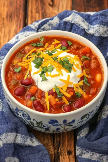Spicy Five-Bean Chili