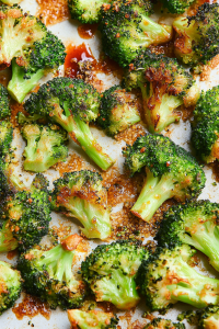 Sriracha Honey Roasted Broccoli