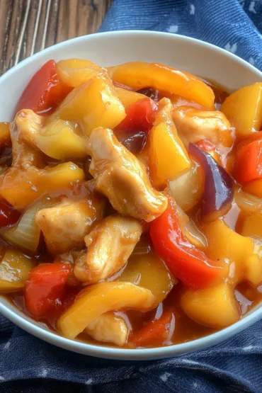 Sriracha Sweet and Sour Chicken