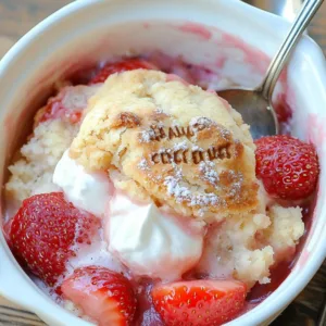 "Best Strawberry Cobbler Recipe: 7 Tips for Juicy Perfection!" 2 Strawberry Cobbler Recipe