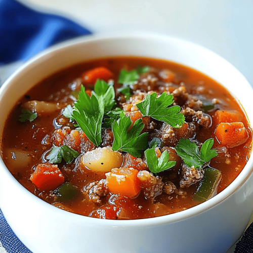Stuffed Pepper Soup