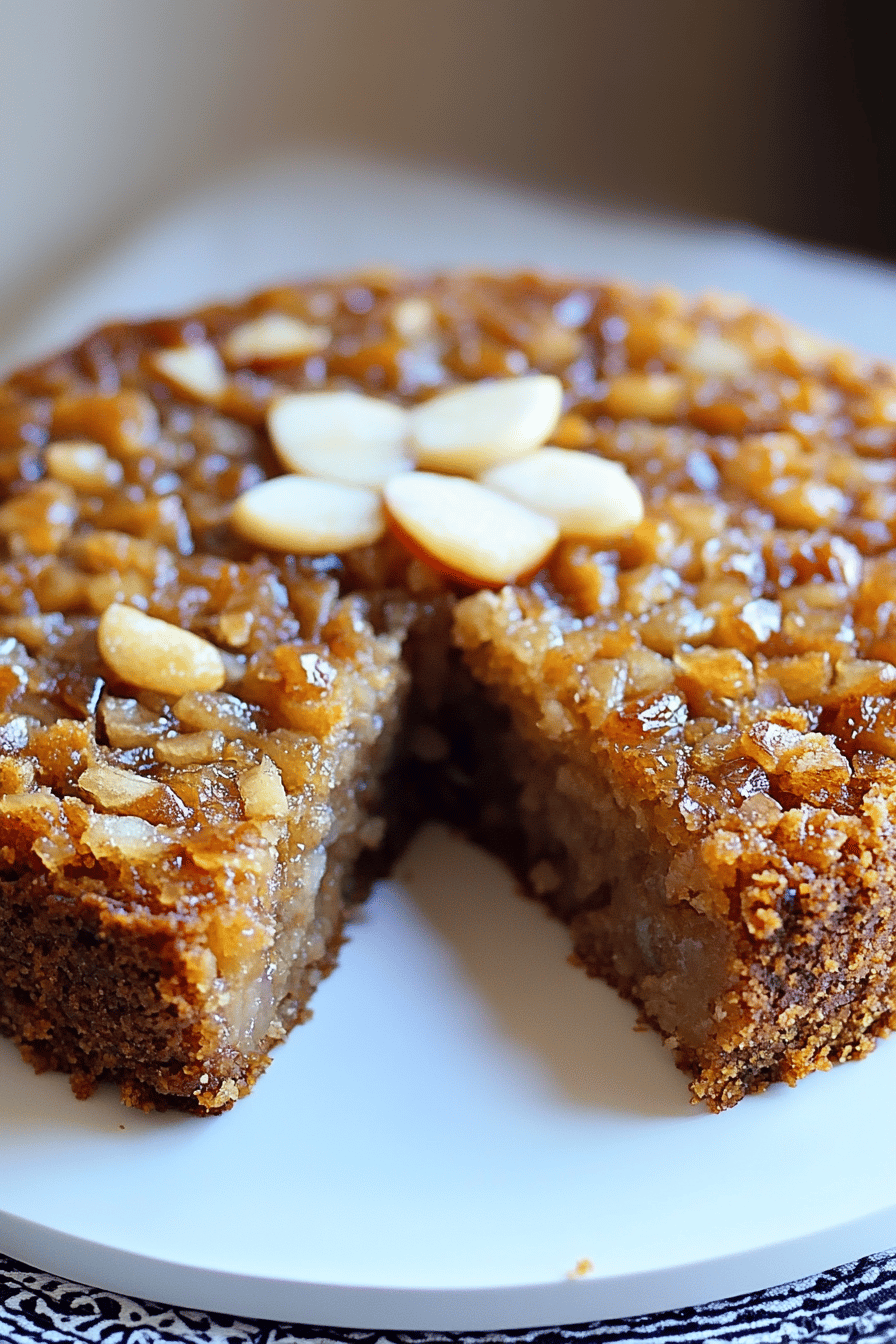 Swedish Apple Cake ingredients
