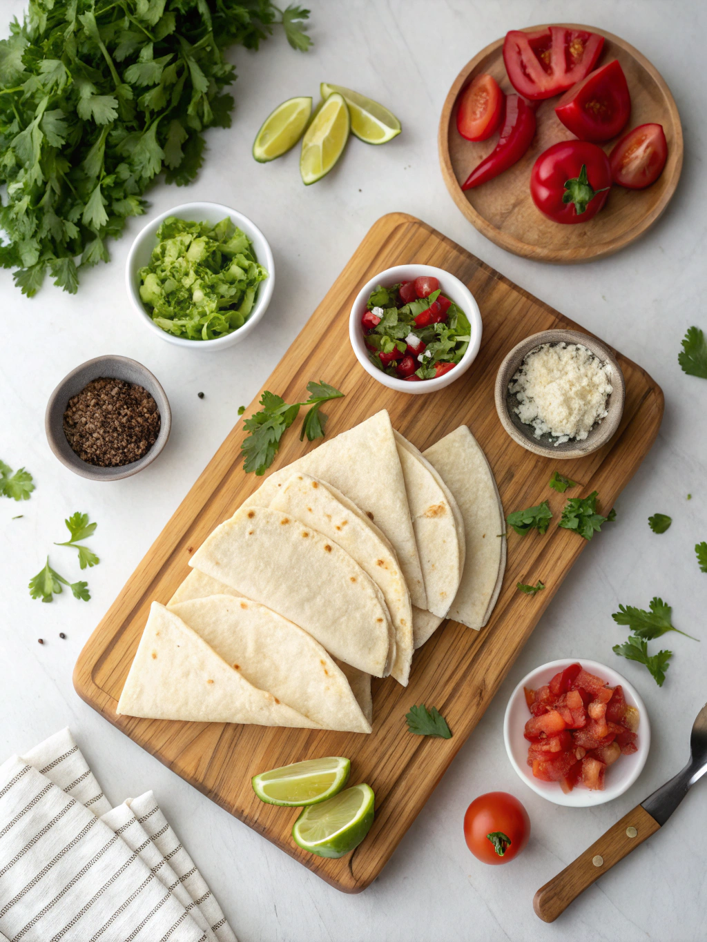 Taco Quesadilla Recipes ingredients