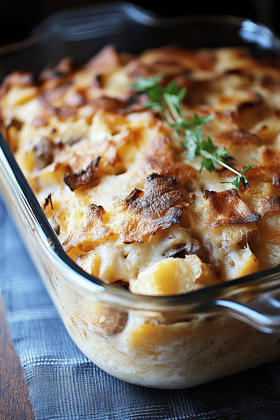 Texas Potatoes Casserole Recipe Final Dish Presentation