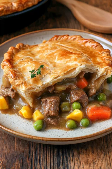 beef pot pie recipe