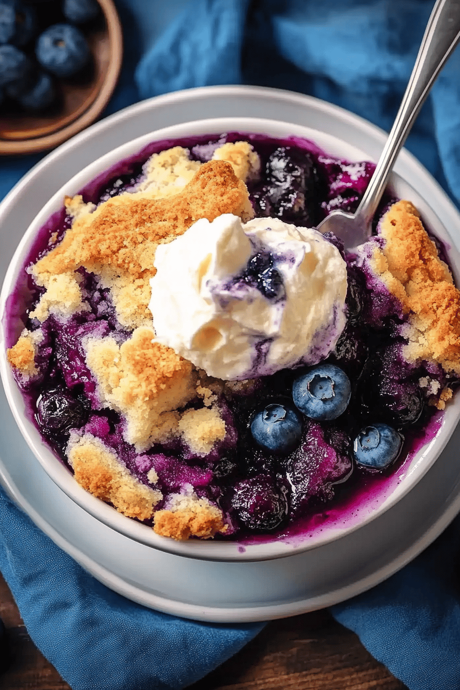 blueberry dump cake ingredients
